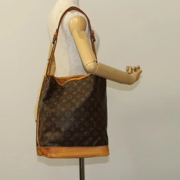 LOUIS VUITTON Monogram Noe Shoulder Bag M42224 LV Auth 120286 - Picture 15 of 16